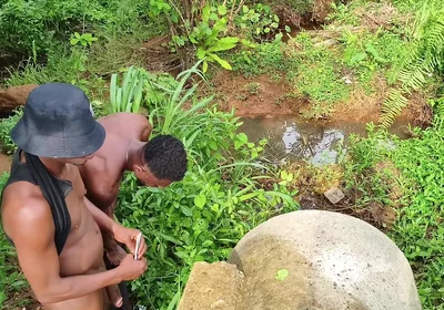 Ebony Ran for His Life After a Merciless Hard Jungle Fuck