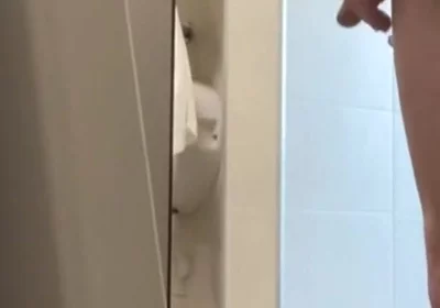 Helping Hand in Public Toilets - Almost Caught