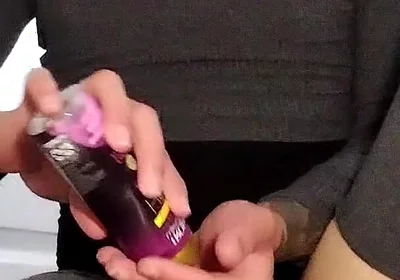 Transgender Alex Fucks Her Dildo
