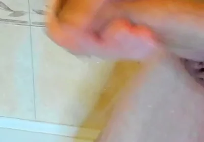 Cum Shot in the Shower