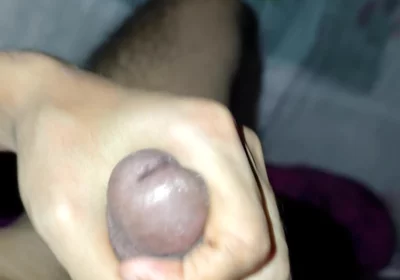 Bottom Masturbation with Huge Cumshot