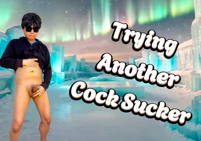 Straight Man Letting Another Guy Suck His Cock Aside From His Friend