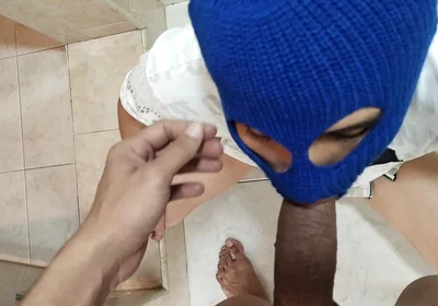 Deepthroat: Submissive Femboy Vs Huge Neighborhood Cock