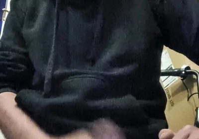 Wanking My Big Hard Dick and Smoking While Edging