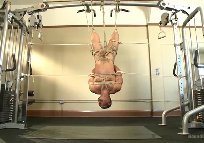 The Creepy Handyman Torments the Gym Stud