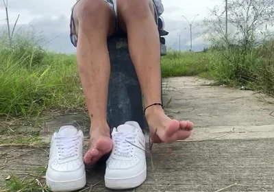 My Feet Are Your Religion. Pray with Your Mouth.