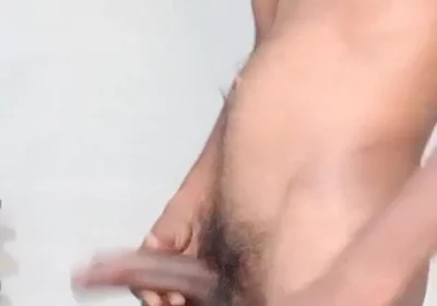 Rajesh Playboy 993 Masturbating Cock and Cumming. Moaning Stroking Spitting on Dick