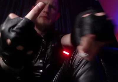 Alpha in Leather - Smoking Domination