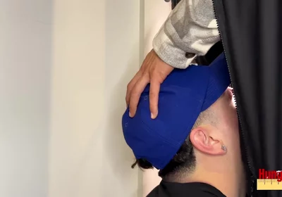 Gloryhole Bro Homie Sucks Big Uncut Cock Glory Hole