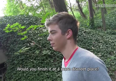 Twinkpop - Amateur Twink Deepthroats Big Cock POV Uncut Cock