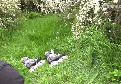 Czech Hunter - Twink Was Chilling in the Park and Craved Some Anal