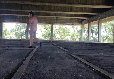 All Naked in Outdoor