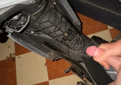 Cum of My Bike
