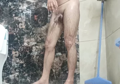 Indian Desi Police Officer Get Sucked and Shower with Neighbour and Army Officer