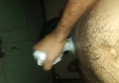 Man in the Shower Licks His Shoulder and Suddenly Feels Like Masturbating