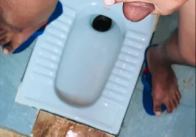 Desi Village Boy Cum Desi Bathroom