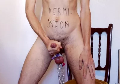 Punished for cumming without permission