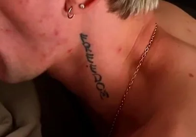 Guy with Huge Cock Fucks Young Guy Deep in Throat and Fills His Tight Ass with Cum