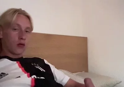 Soccer Bro Horny Masturbating