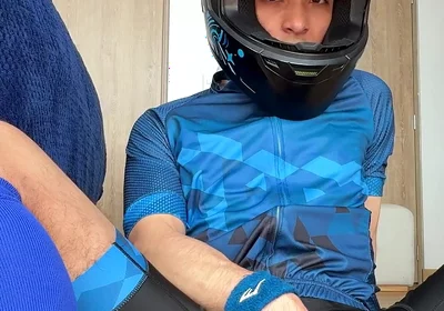 Suit Bike and Cum