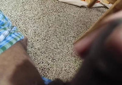 Lungi Hariy Cock Cum Licking Show