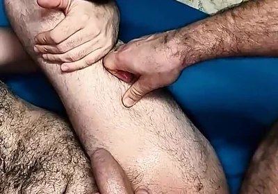 Cage Locked Bareback: Thick Bear Rims Deep and Breeds