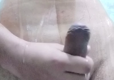 Jerking While Bathing