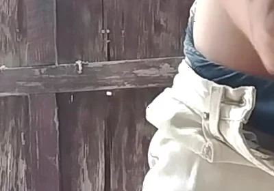 Slim Guy Squeezing Surica Cock
