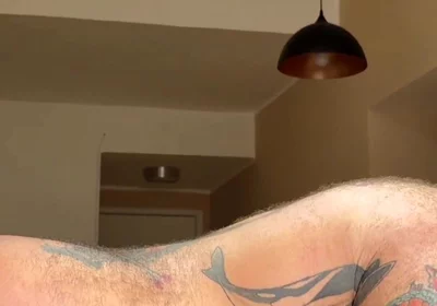 Bearded stepfather Getting Into the Tattooed Bear