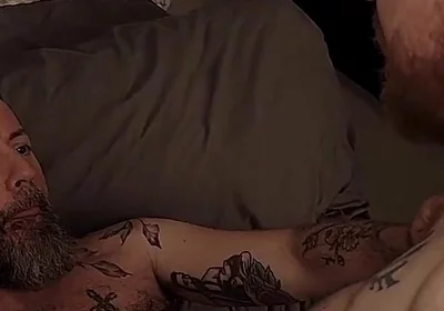 Dirty Barber Bear Takes Ginger Upstairs for a Tip