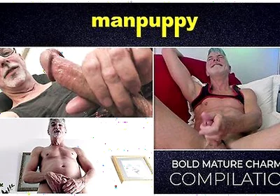 Bold Mature Men Showcases His Excited Cock While Teasing You Compilation