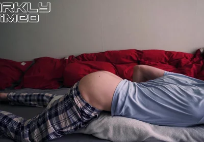 Morning Routine. Cute StepDaddy Gently Whispers, Fucks StepDaughter Tight Pussy and Cum in Deep