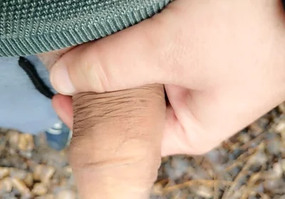 Cheesy Dirty Unwashed Cock Outdoor Walking Part 1