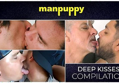 Filthy Guys Passionately Making Out With Intense French Kisses With Leo Blue And Jc Dickerson