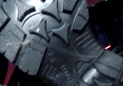 Alpha in Leather, Foot and Spit Domination