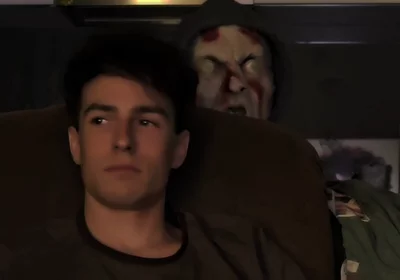 Twink Is Surprised by a Perverted Masked Man on Halloween
