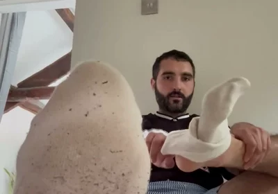 Sniffing My Overused Socks After the Gym!