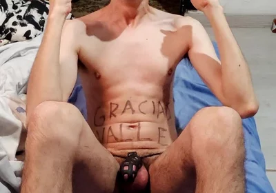 This Slave Is Ordered to Use Hot Sauce as Anal Lube