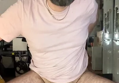 Sitting with Your Legs Open in Front of the Webcam