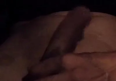 Wife Drives Me Around Town While I Jerk My Cock with My Tits Out