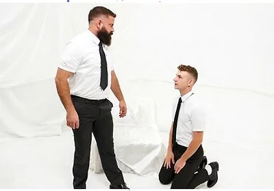 Altar Boy Jack Waters Breeds Hunk Bishop Timber Adams During Special Ritual