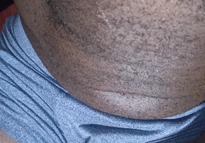 Hairy Kenyan Muscline Dude