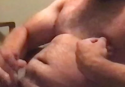 Squirting Cum on Myself