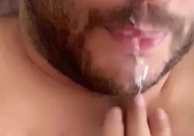 Hairy Male Fills Princess Twink's Sweet Ass with Cum. Creampie