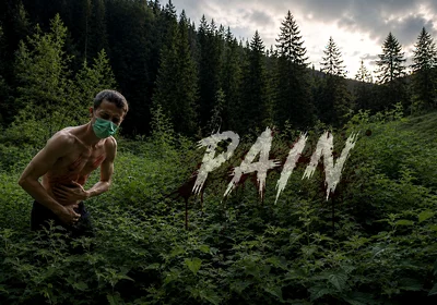 Hardcore!!! Stinging Nettles Video with Intense Suffering