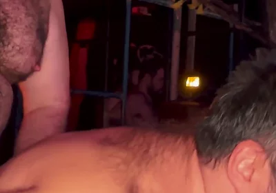 Chub Hairy Bb Orgy at Rectumbcn 2