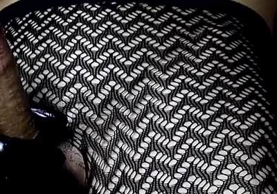 Long, Hard Gooning of a Sexy Handsome Guy in Erotic Tights!