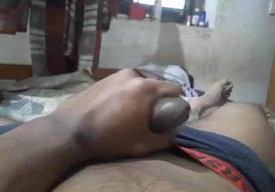Hot Six Pack Boy Masterbating in the Room