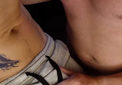 Cock in the Navel in the Kitchen