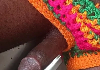 African Bisexuals Masturbating and Huge Cum